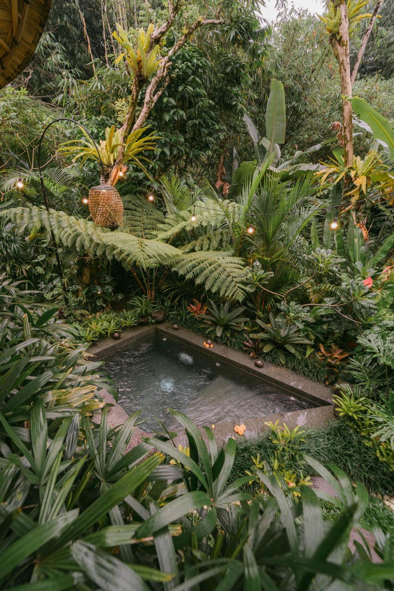 Вилла Arcada Bali Bamboo House Сидемен Экстерьер фото