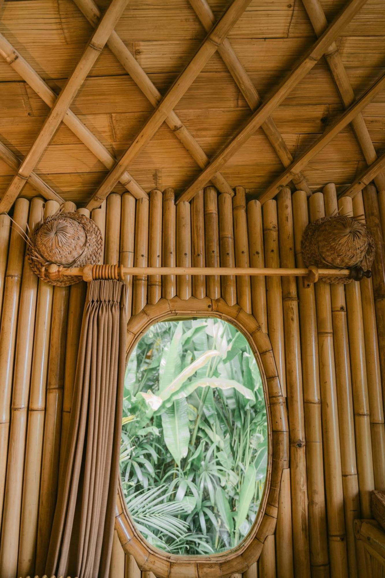 Вилла Arcada Bali Bamboo House Сидемен Экстерьер фото