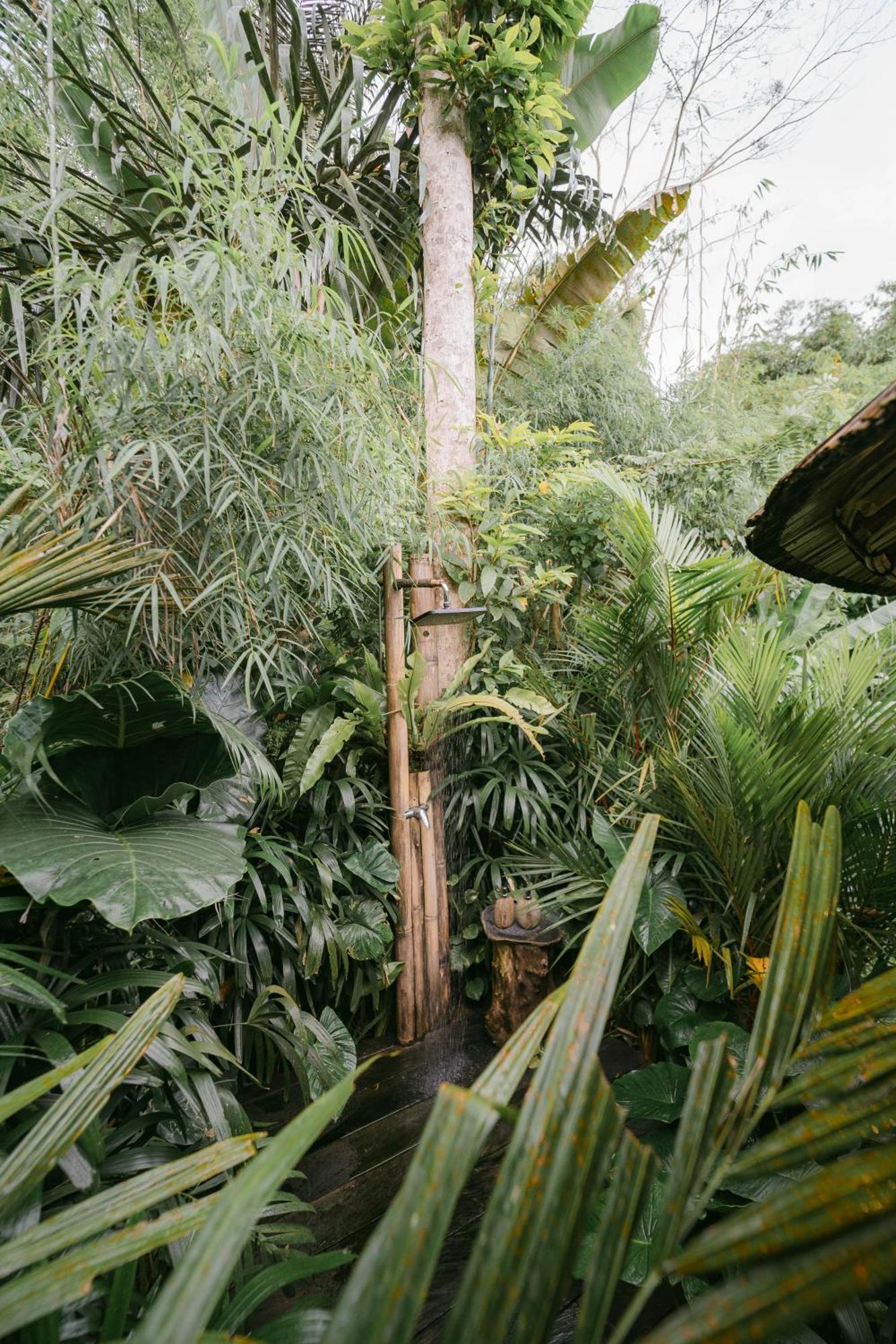 Вилла Arcada Bali Bamboo House Сидемен Экстерьер фото