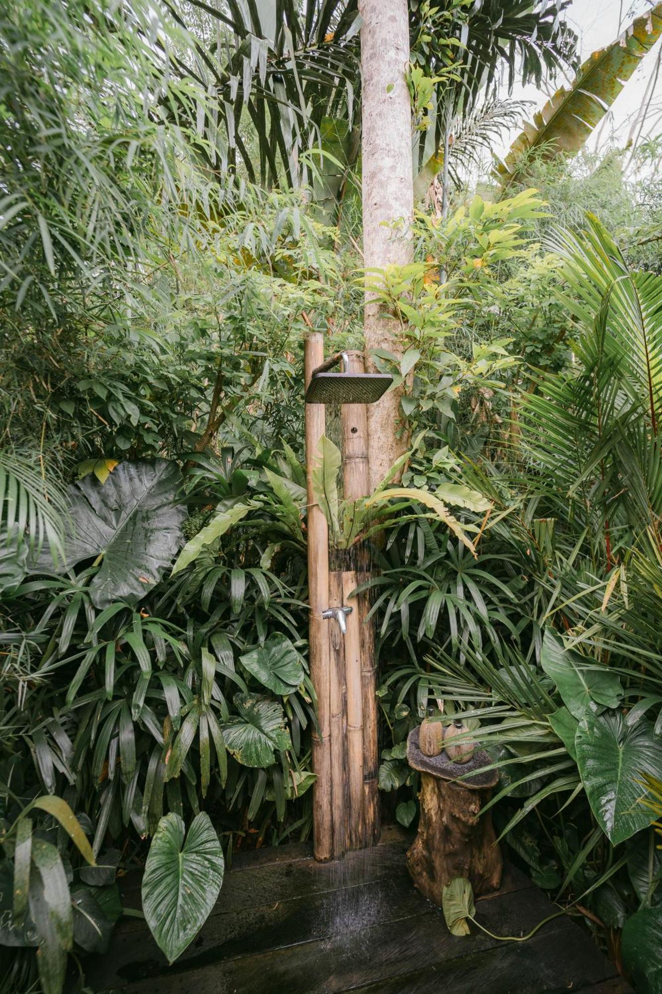 Вилла Arcada Bali Bamboo House Сидемен Экстерьер фото